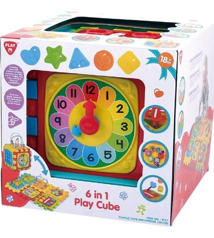 Игровой куб Playgo 6 в 1 развивающий
