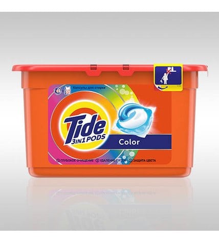 Капсулы для стирки Tide Color 23 шт