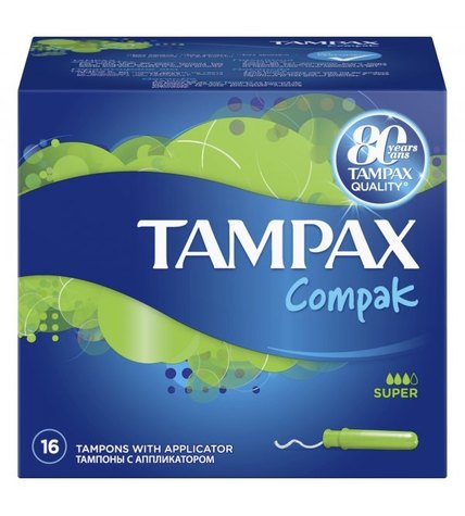 Тампоны Tampax Compact Super