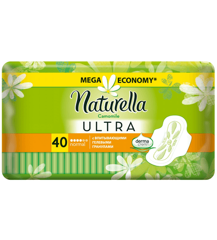 Прокладки Naturella Normal Квадро