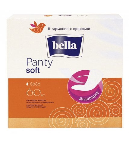 Прокладки Bella Panty soft (упаковка 60 шт)
