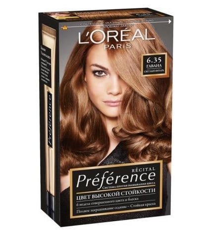 Краска L'Oreal Preference для волос 635 Гавана