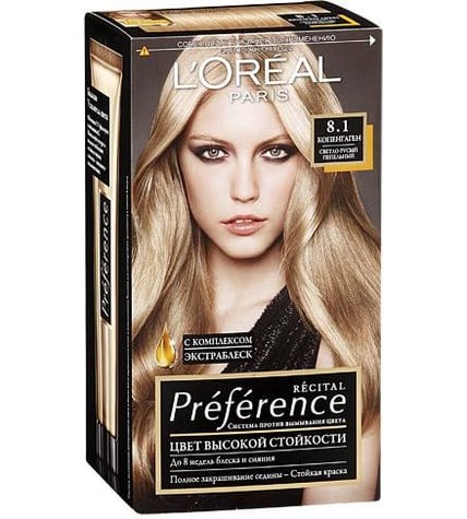 Краска L'Oreal Preference для волос 81 Копенгаген