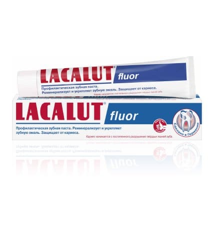 Зубная паста Lacalut Fluor