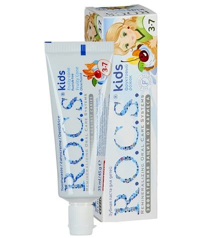 Зубная паста R.O.C.S Kids Фруктовый Рожок для детей 3-7 лет