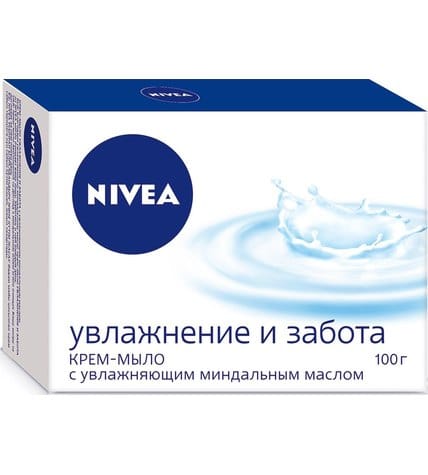 Туалетное мыло Nivea Увлажнение и забота 100 г