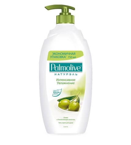 Гель Palmolive олива и увлажняющее молочко для душа