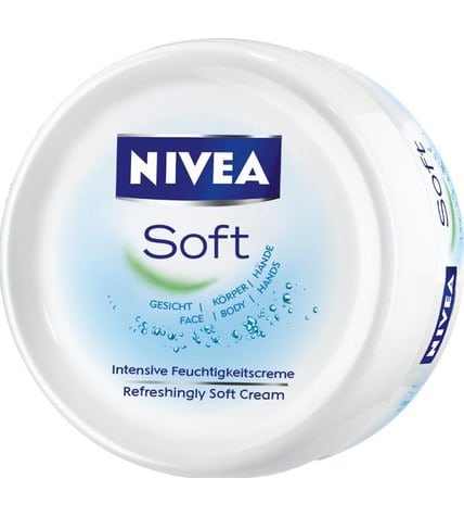 Крем Nivea Soft Увлажняющий масло жожоба и витамин Е 200 мл