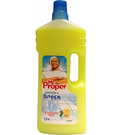 Моющее средство Mr Proper Лимон для полов и стен 1,5 л