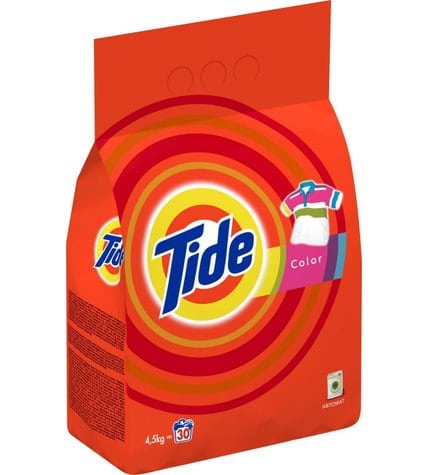 Стиральный порошок Tide Color автомат для цветного белья 4,5 кг