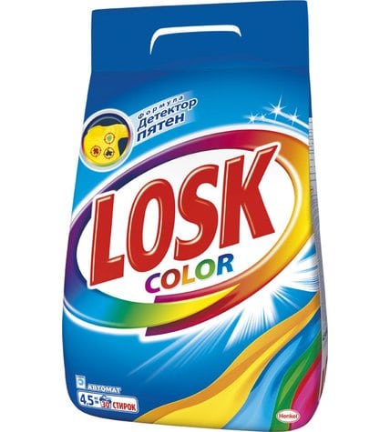 Стиральный порошок Losk Color автомат для цветного белья 4,5 кг
