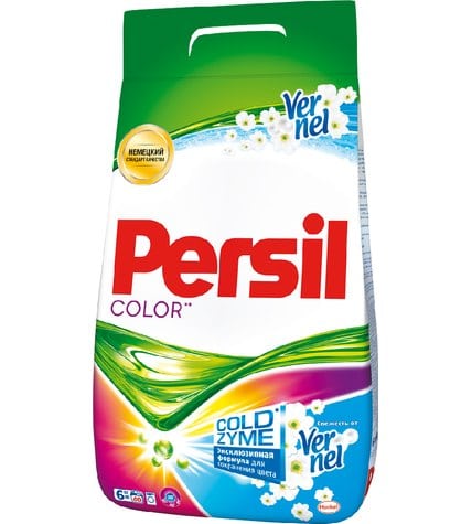 Стиральный порошок Persil Color Свежесть от Vernel автомат для цветного белья 6 кг