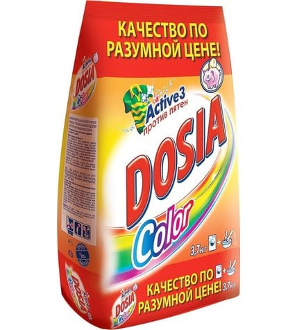 Стиральный порошок Dosia Color автомат для цветного белья 3,7 кг