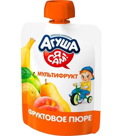 Пюре Агуша мультифрукт