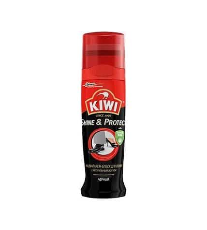 Жидкий крем-блеск Kiwi Shine & Protect черный