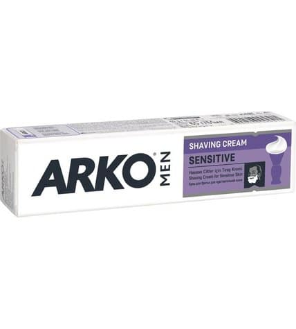 Крем для бритья Arko Men Sensitive мужской с экстрактом алоэ для чувствительной кожи