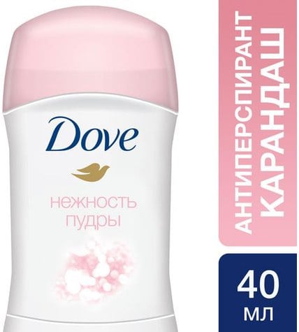 Дезодорант-Антиперспирант Dove карандаш женский Нежность пудры