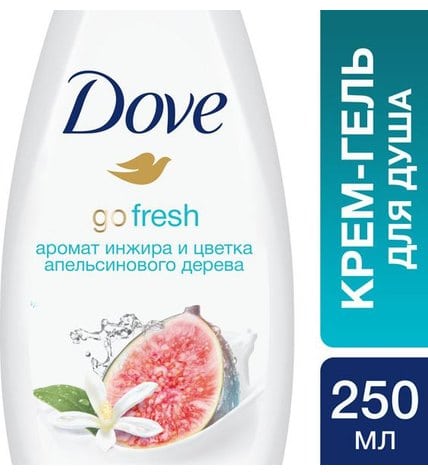 Гель Dove для душа Инжир и лепестки апельсина