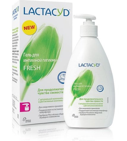 Гель Lactacyd Fresh для интимной гигиены для продолжительного чувства свежести 200 мл