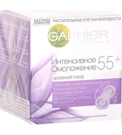 Крем Garnier Skin Naturals Растительные клетки молодости 55+ дневной