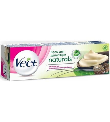 Крем Veet Naturals Масло Ши для депиляции