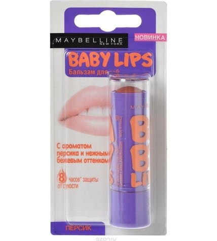 Бальзам для губ Baby Lips Персик