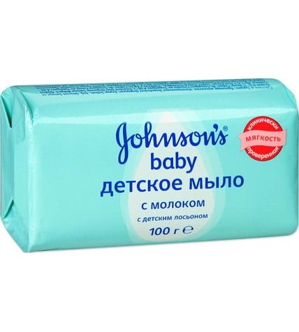 Мыло детское Johnson Baby с молоком 100 г