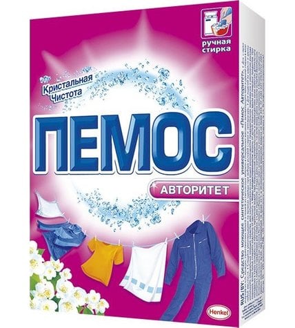 Стиральный порошок Пемос Авторитет для ручной стирки для цветного белья 350 г