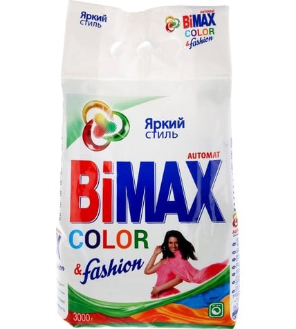 Стиральный порошок Bimax Color & Fashion автомат для цветного белья 3 кг