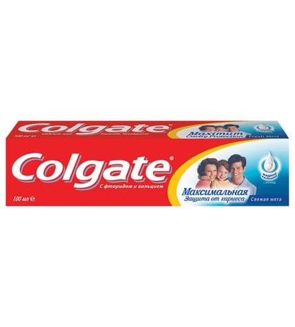 Зубная паста Colgate Максимальная защита от кариеса Свежая мята 100 мл