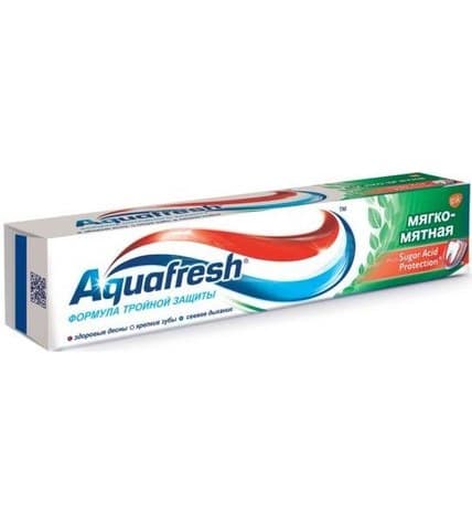 Зубная паста Aquafresh Мягко-Мятная