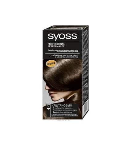 Краска для волос Syoss каштановый 4-1 