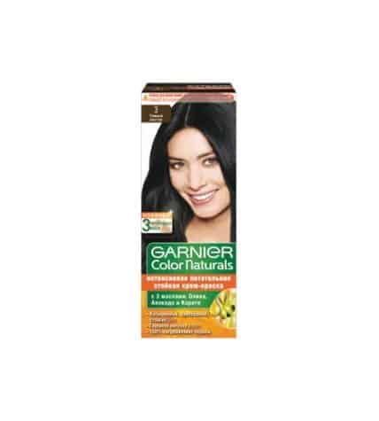 Краска для волос Garnier темный каштан 3