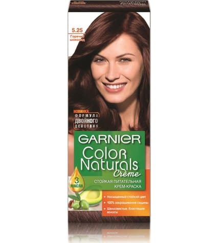 Краска для волос Garnier Color Naturals 525 Горячий шоколад
