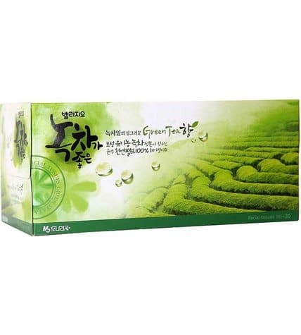 Салфетки Monalisa Bellagio для лица с экстрактом зеленого чая