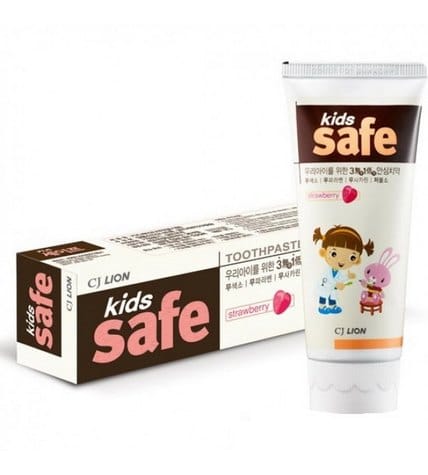 Kids Safe Зубная паста детская Клубника