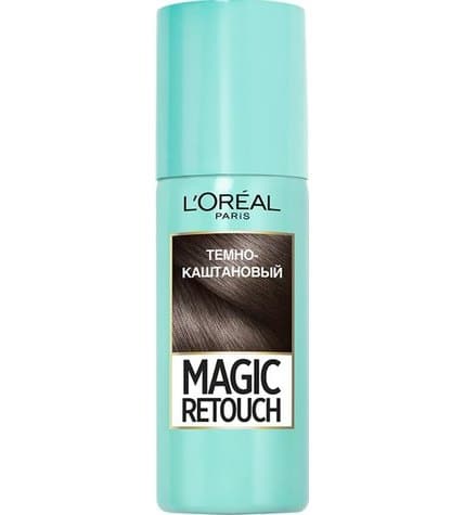 Спрей тонирующий L'Oreal Magic Retouch темно-каштановый