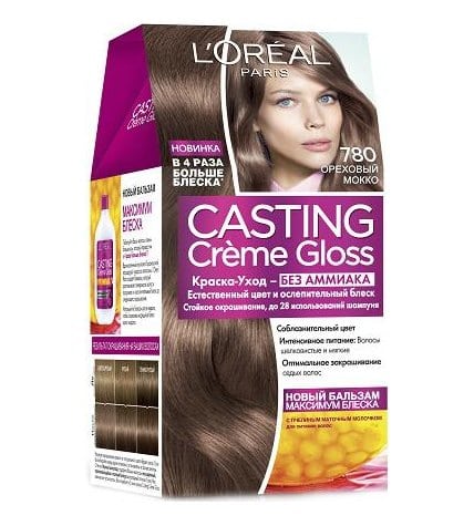 Краска для волос L'Oreal Casting Creme Gloss 780 ореховый мокко
