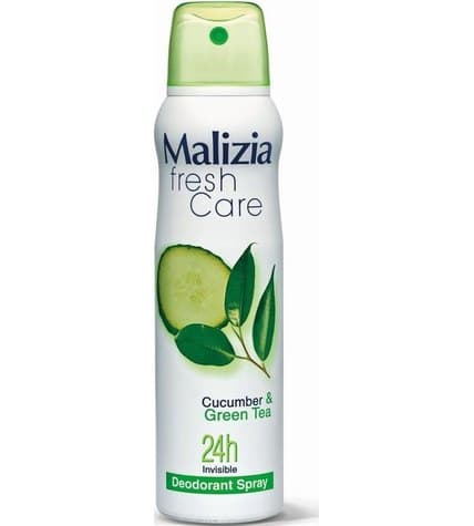 Дезодорант-антиперспирант Malizia fresh care огурец и зеленый чай