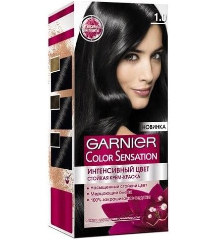 Краска для волос Garnier Color Sensation 1.0 Драгоценный черный агат