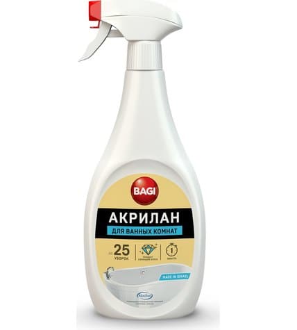 Чистящее средство Bagi Акрилан для ванных комнат 400 мл