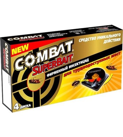 Средство Combat Superbait против тараканов