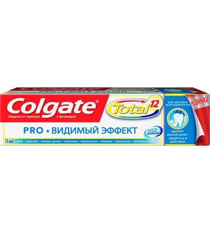 Зубная паста Colgate Total 12 Видимый Эффект