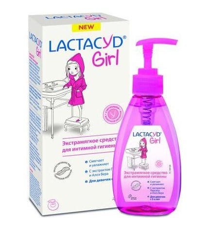Средство Lactacyd Girl для интимной гигиены 200 мл