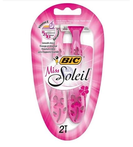 Бритвенный станок Bic Miss Soleil женские с тройным лезвием