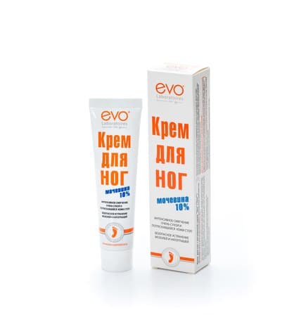 Крем Evo с мочевиной 10% для ног 