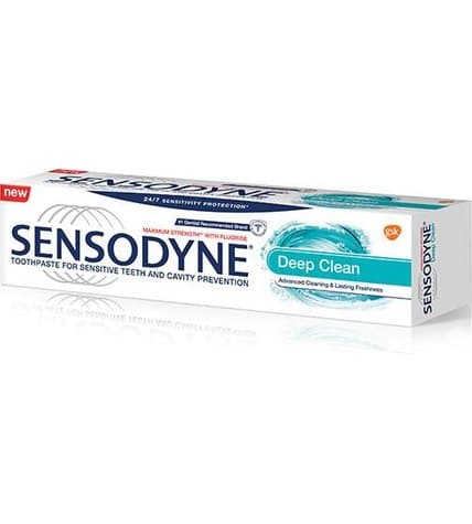 Зубная паста Sensodyne глубокое очищение