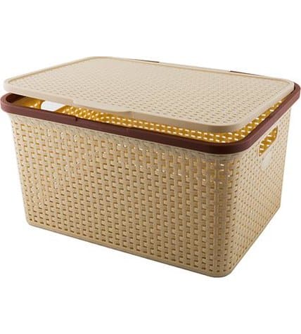 Корзина Полимербыт Артлайн для белья 