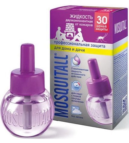 Жидкость Mosquitall от комаров профессиональная защита для дома и дачи