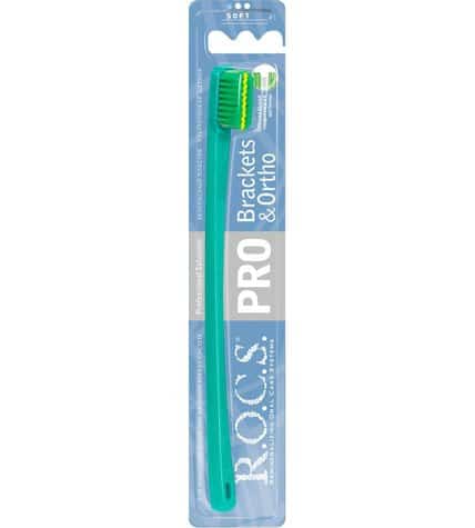 Зубная щетка R.O.C.S. Pro Brackets&Ortho мягкая